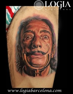 tatuajes para hombres Dali        